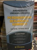 Amandemen U.U. Perdagangan Berjangka Komuditi : UURI No. 10 Thn. 2011.