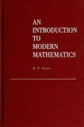 An Introduction to Modern Mathematics