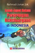 Aspek-aspek hukum perorangan & Keluarga di indonesia